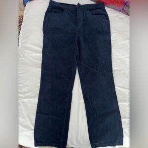 Loft size 8 women’s navy corduroy pants